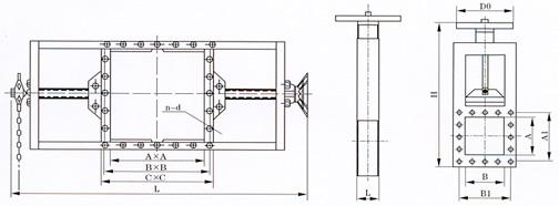 螺旋閘門(mén)結(jié)構(gòu)示意圖
