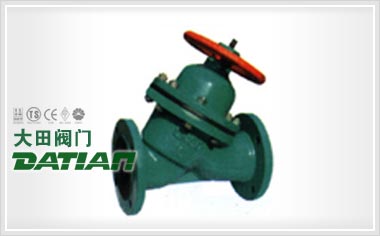 G45J直流式襯膠隔膜閥 G45J直流式襯膠隔膜閥