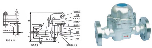 TSF-1(2,3)可調(diào)雙金屬片式疏水閥 TSF-1(2,3)可調(diào)雙金屬片式疏水閥